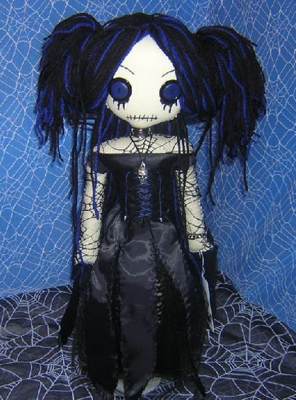 Gothic Amy Lee Rag Doll