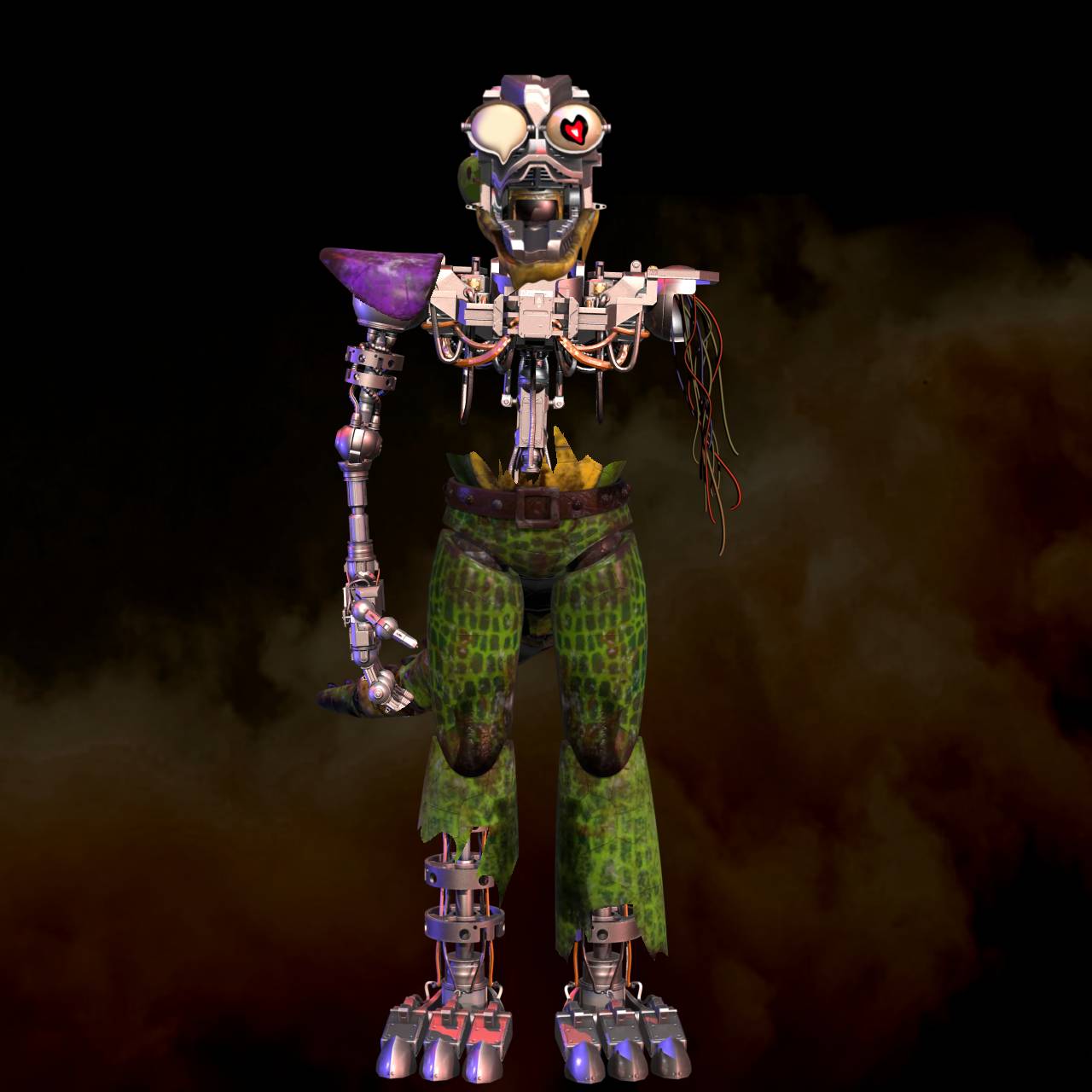Ignited Monty concept by hunterannett2011 on DeviantArt