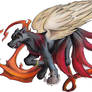 Darkness Winged Wolf: Osciron