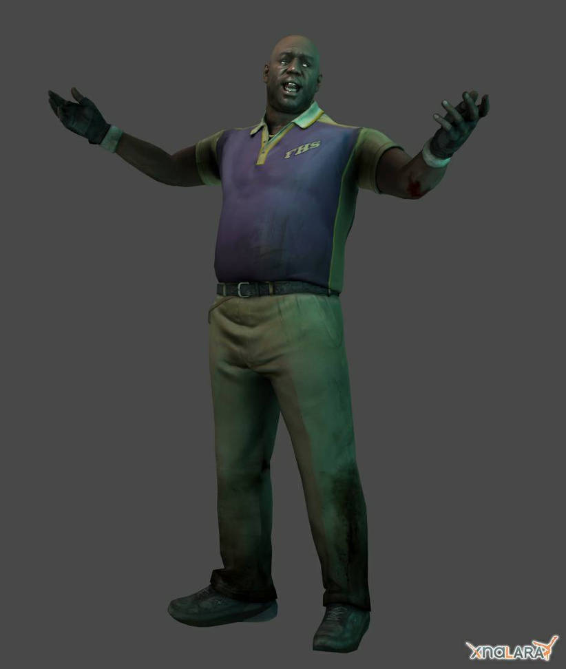 Left 4 Dead Raptor L4D2 - Coach by ClezylGabane on DeviantArt