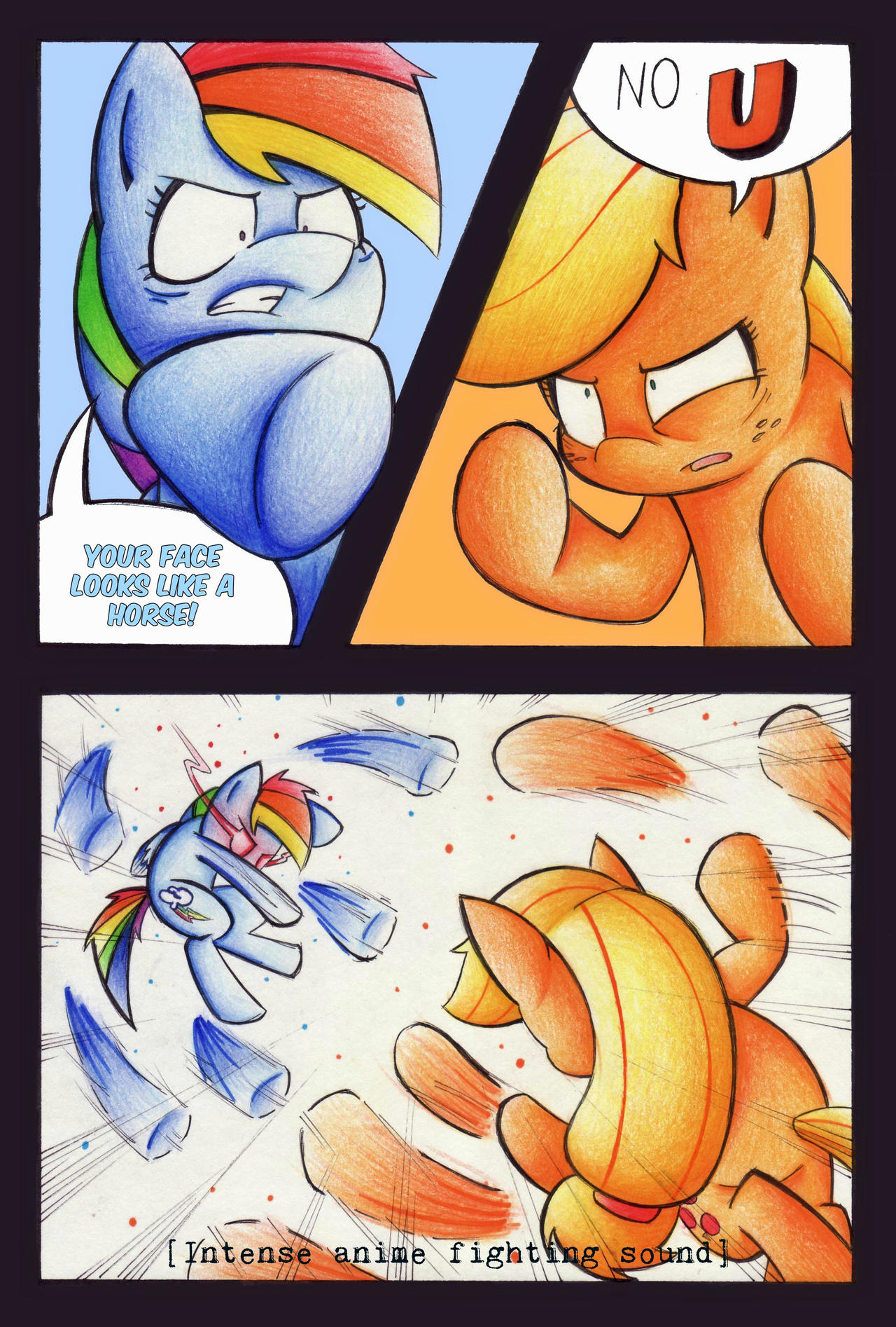 NO U by MustachedBain