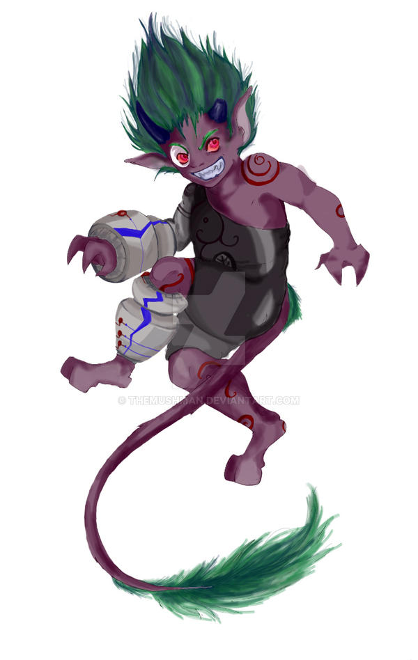 Imp design by TheMushman on DeviantArt