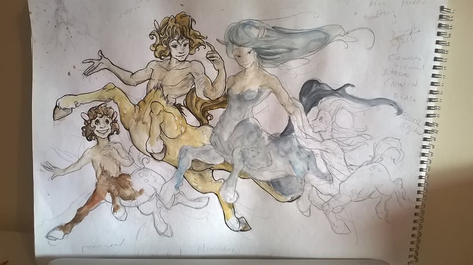 Centaur Family Work In Progress