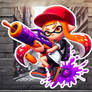 Orange Inkling Girl