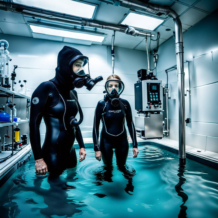 The lab is flooding! by JamieHodge on DeviantArt