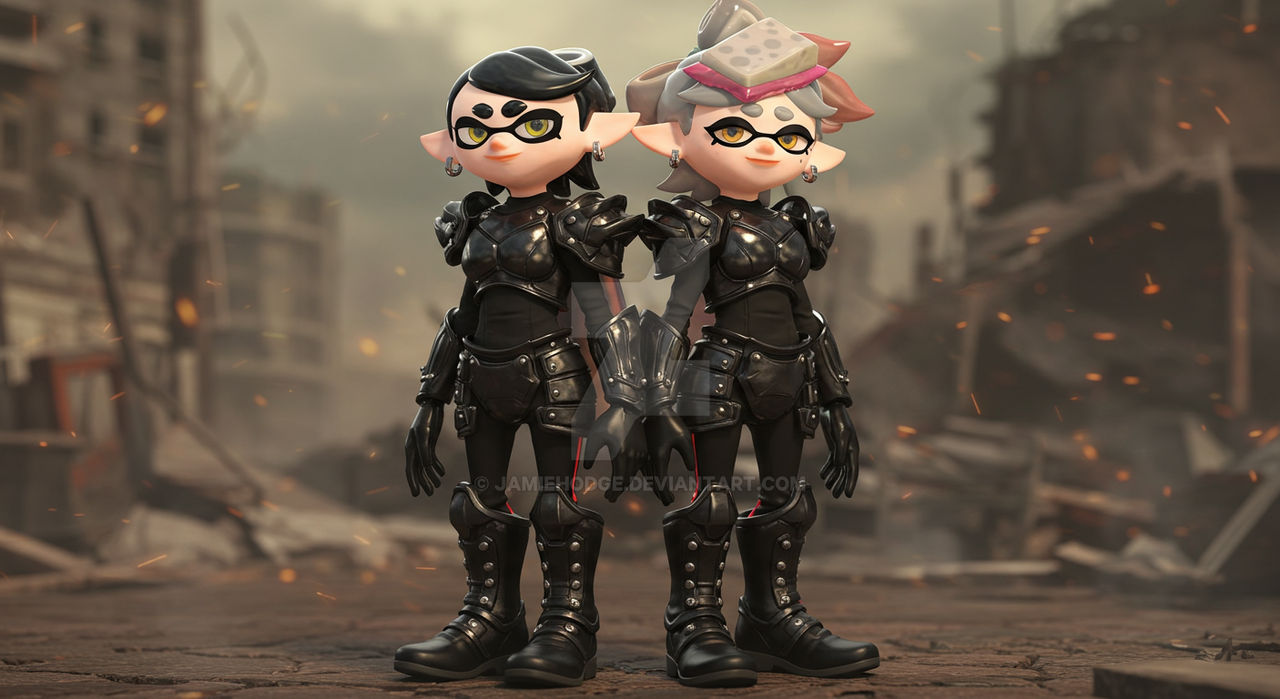 The Squid Sisters' Chaotic Future by JamieHodge on DeviantArt