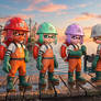Salmon Run Workers
