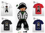 Chillin With My Beats T-Shirt Design by CyberLogic