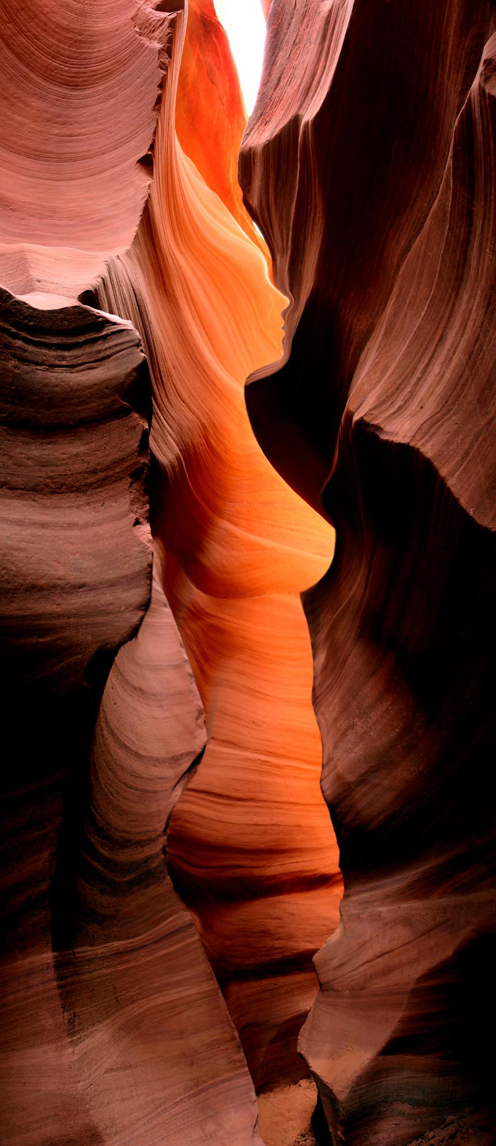 Antelope canyon woman