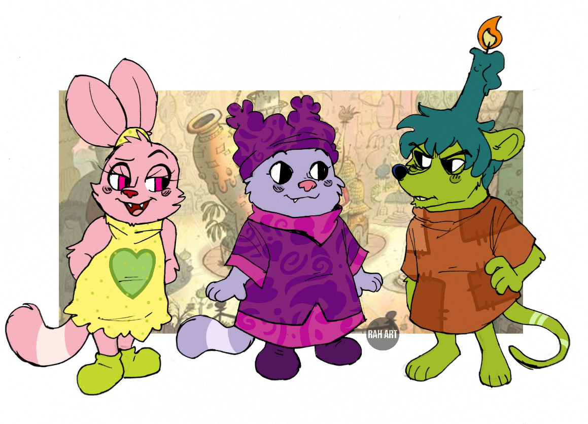 Chowder Pink Rabbit Chowder by rahartist on DeviantArt