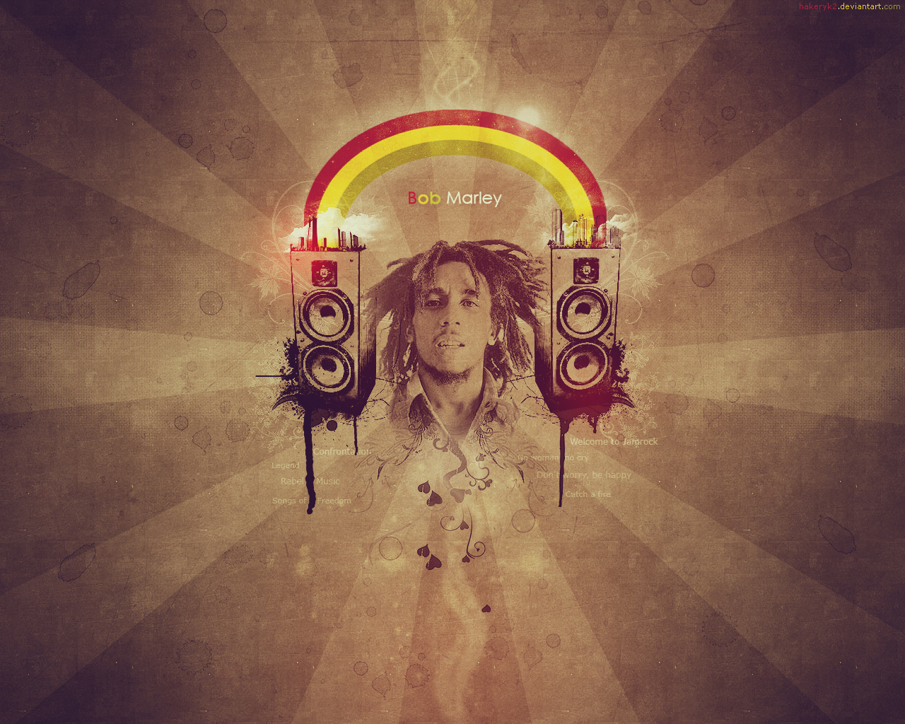 Bob Marley Wallpaper by hakeryk2 on DeviantArt Bob Marley Wallpaper by hakeryk2 on DeviantArt