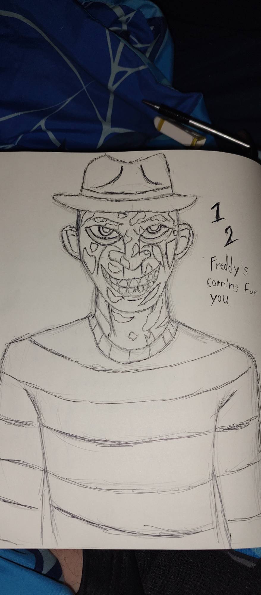 My drawing of Freddy by EvyOriginal on DeviantArt