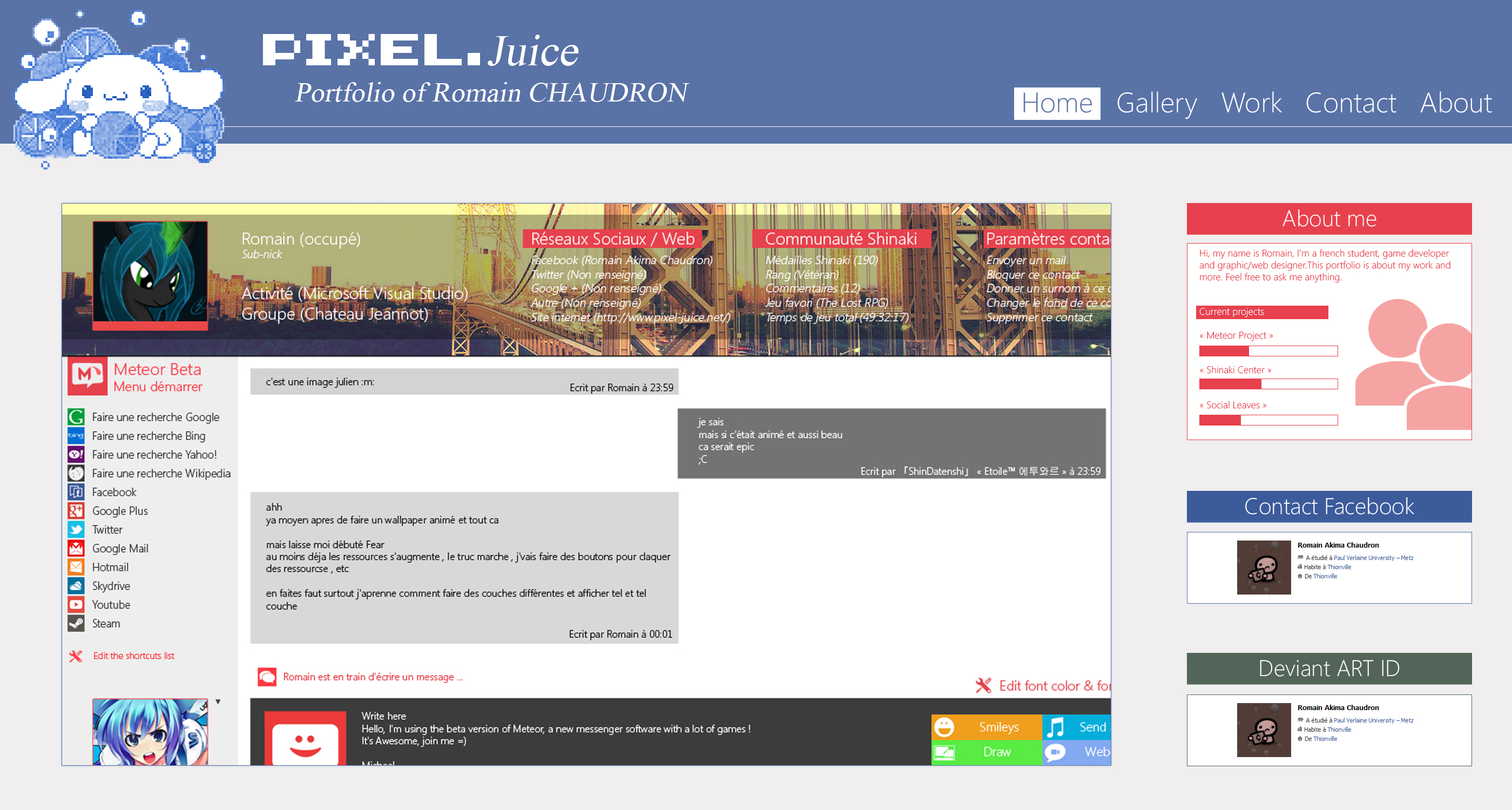 Webdesign - Pixel Juice V1