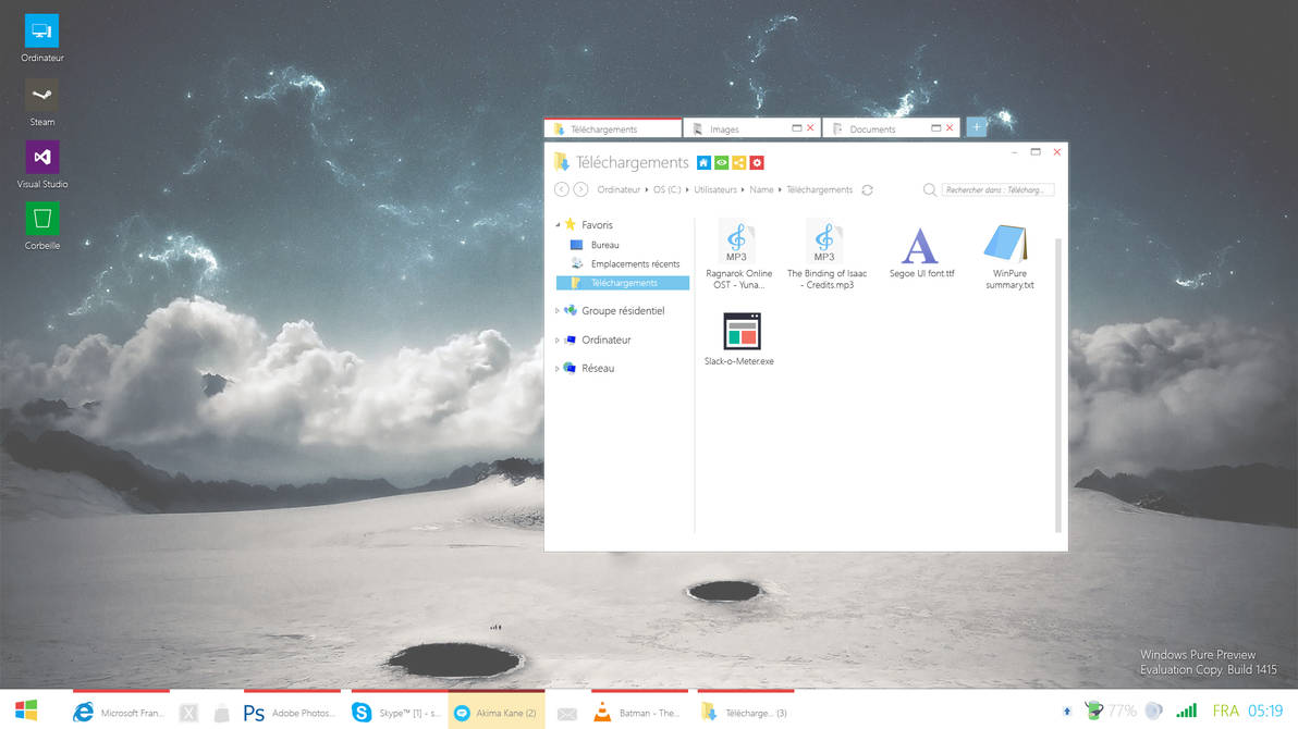 Windows User Inferice Microsoft Windows Pure - User interface concept by ShinDatenshi on ...