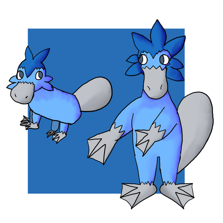Platypus Pokemon by Alter18 on DeviantArt