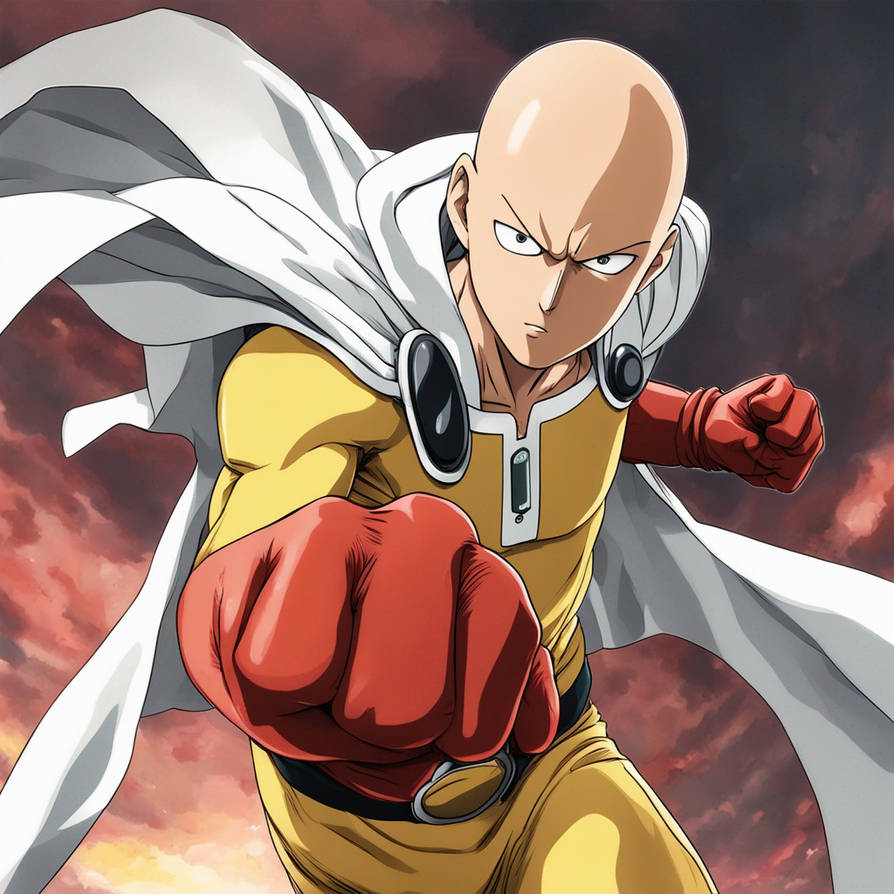 One punch man,saitama