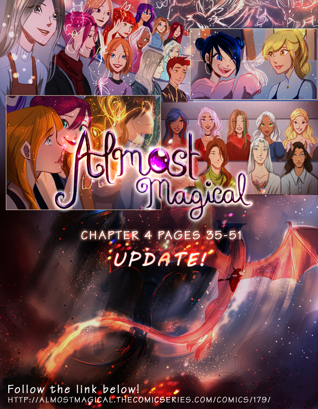 NEW UPDATE! Almost Magical: Chapter 4 PAGE 35-51