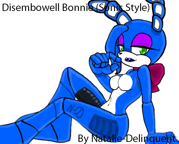 Glamrock Bonnie Portrait by TheNamesEllen on Newgrounds