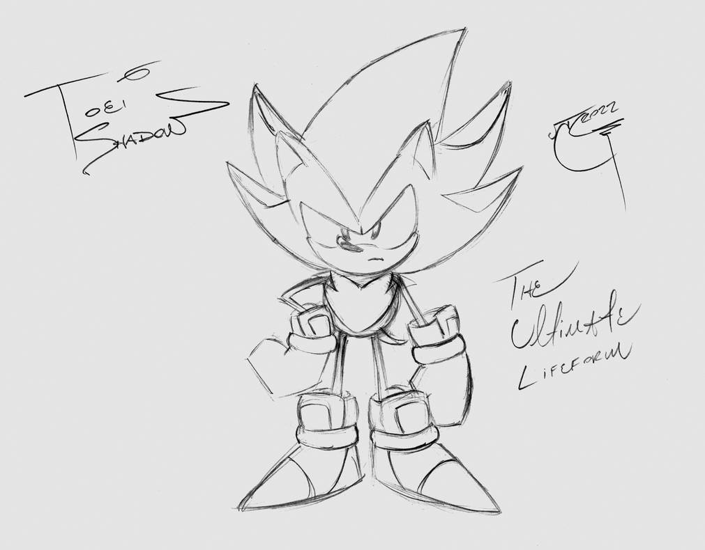 Toei/Classic Shadow by ProjectCyberium on DeviantArt