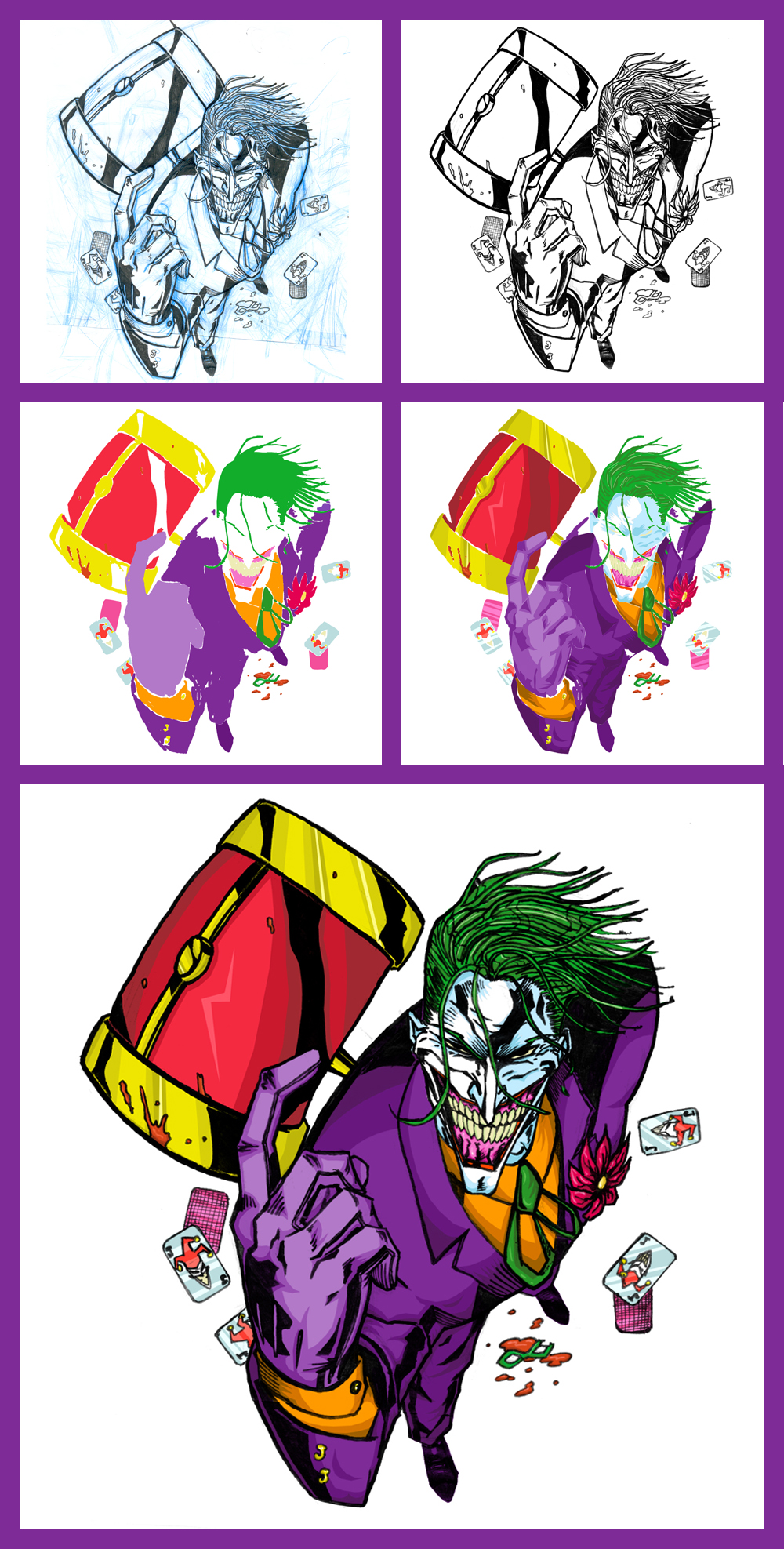 The Joker - Process