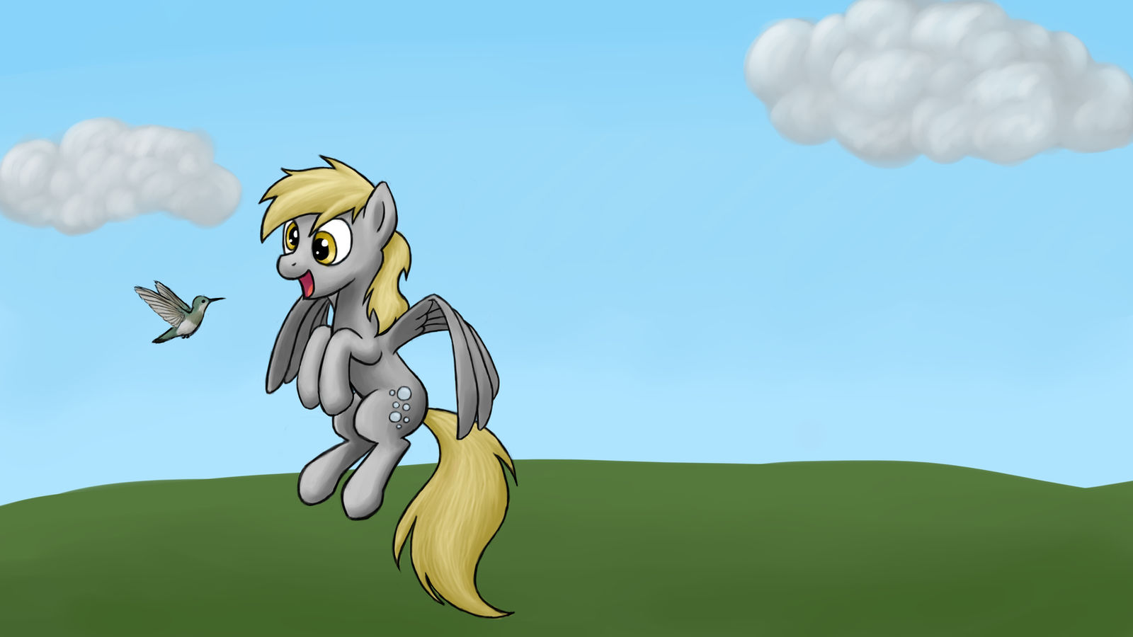 Bi Derpy Derpy makes a new friend by Bill-the-Pony on DeviantArt