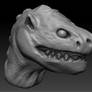 Reptile head02 (WIP)