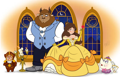 Disney Redesigns- Beauty and the Beast