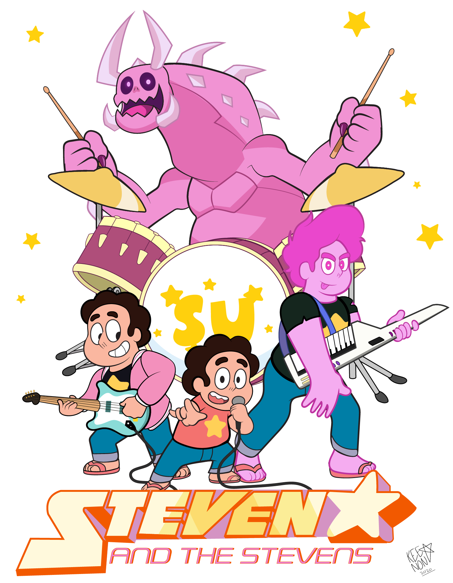 Steven Concert Deviantart Steven and the Stevens by Mr-Saturated on DeviantArt