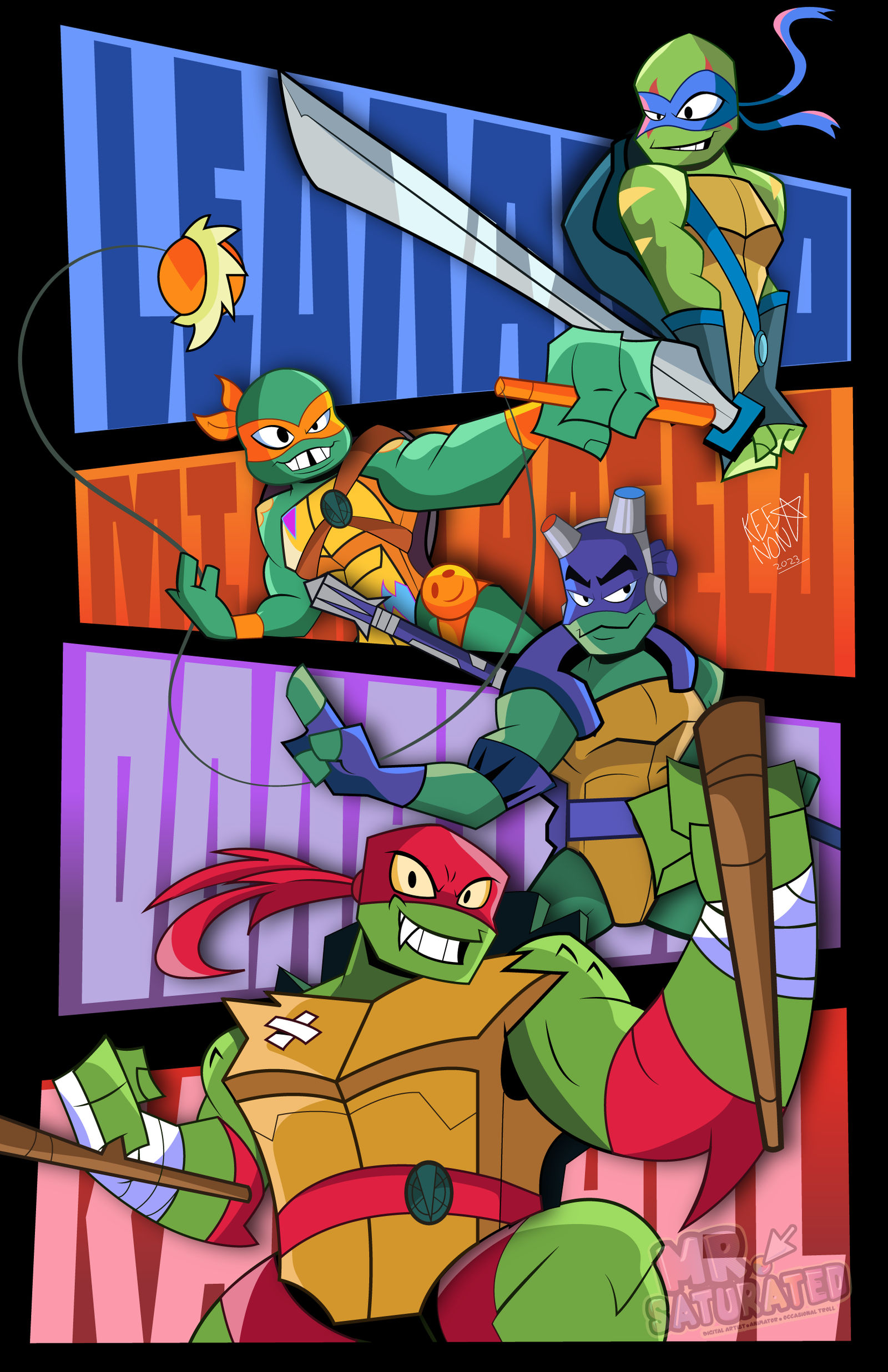 Turtles Deviantart Bongo Rise Turtles! by Mr-Saturated on DeviantArt