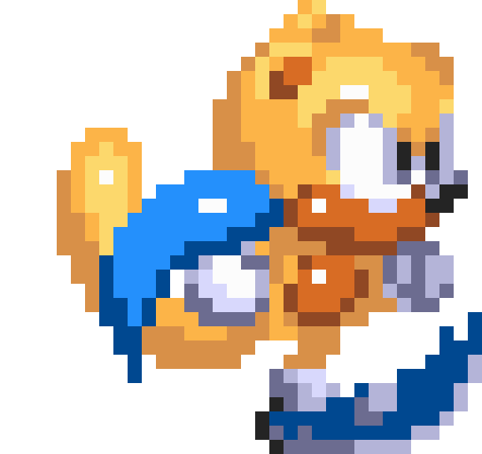 Ray Running - Sonic 3 Inspired Style by DecodedPixels on DeviantArt