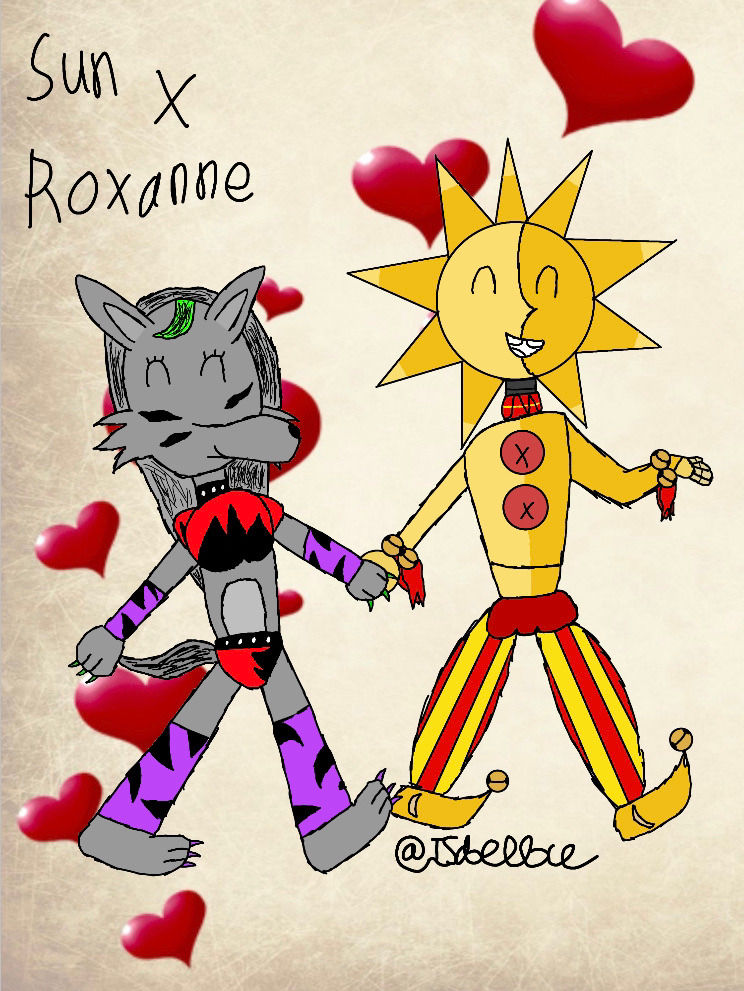 Sun x Roxanne Ver. 3 by LittleRascal13 on DeviantArt