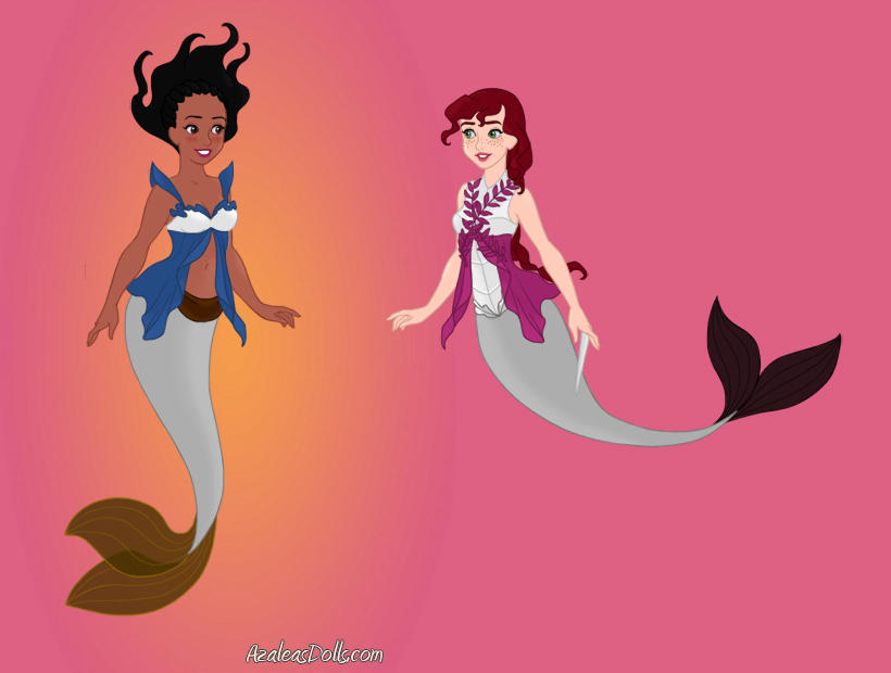 Ellie and Riley from TLOU as mermaids by MyFriendsAreMyPower on DeviantArt