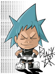 Soul Eater: Black Star - Chibi