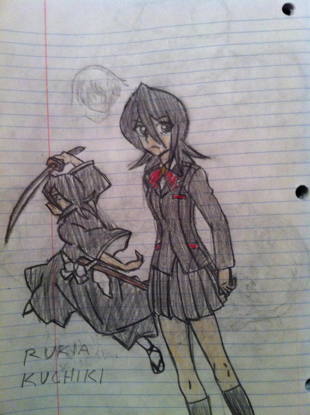 rukia kuchiki by babycakes202 on DeviantArt