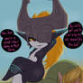 Giving Midna a Ride