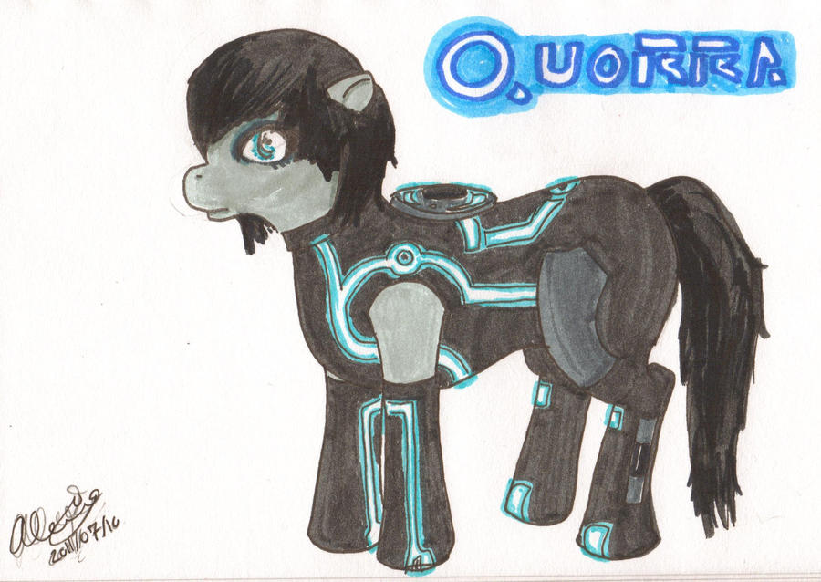 TRON: Quorra Pony