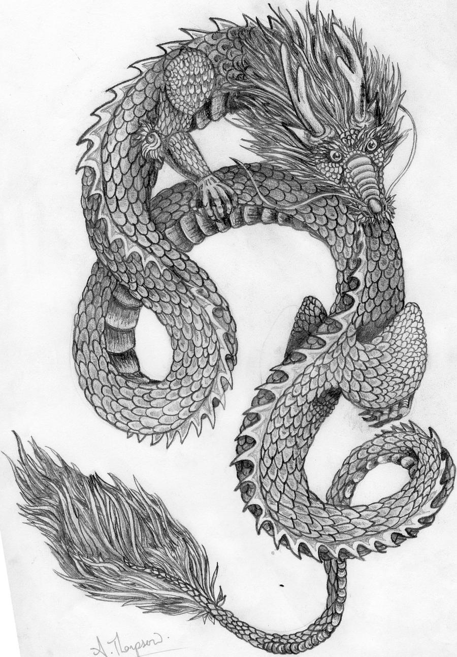 Chinese imperial dragon