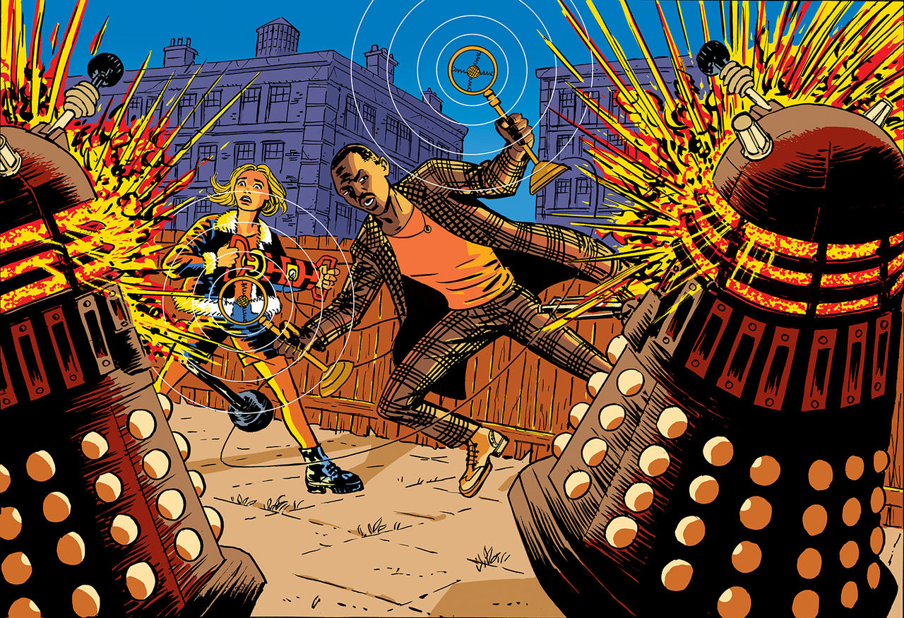 The 15th Doctor Vs The Daleks By Scott1Gray On DeviantArt the-15th-doctor-vs-the-daleks-by-scott1gray-on-deviantart