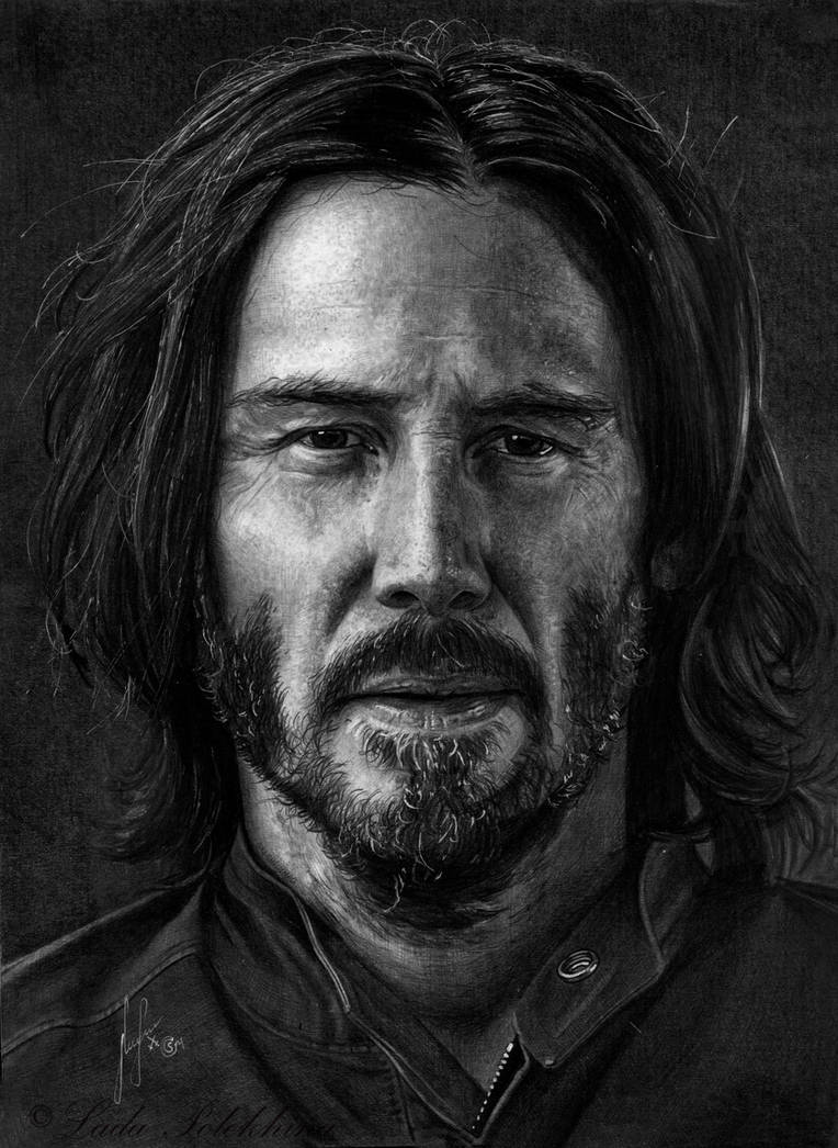 Keanu Reeves by slightlymadart on DeviantArt