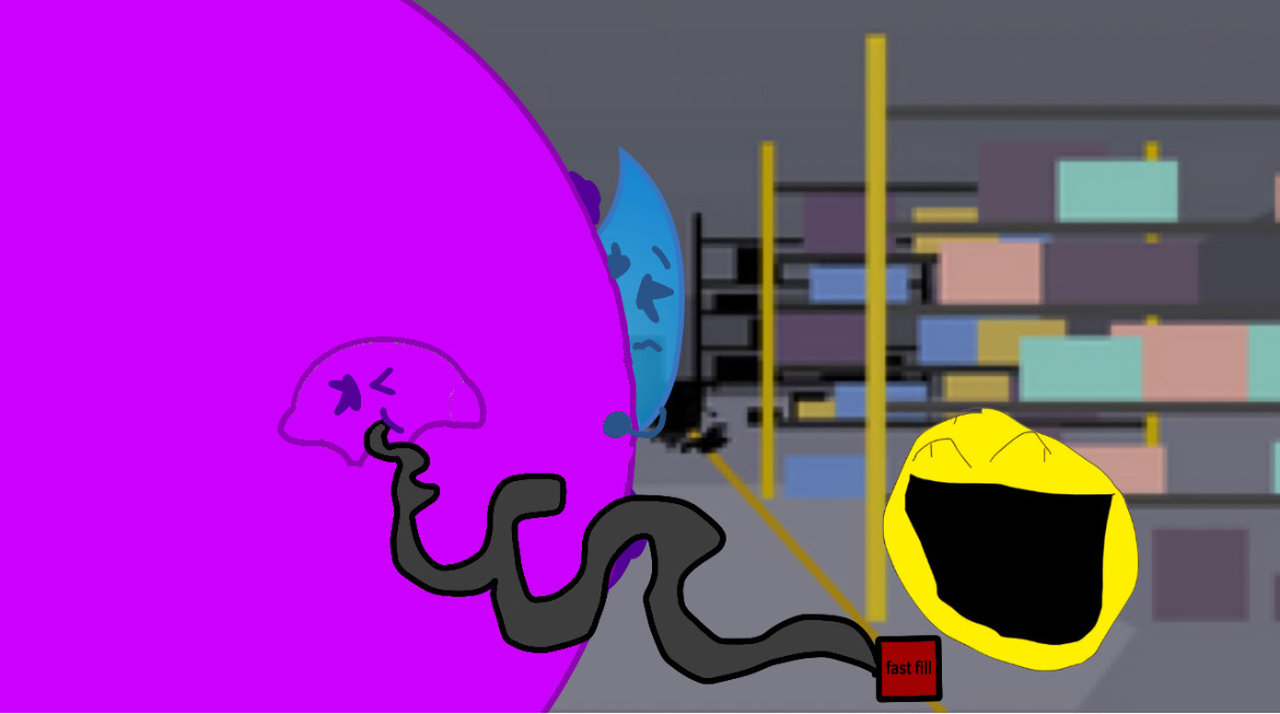 Me getting inflated by yellow face by Avthequeen2015 on DeviantArt