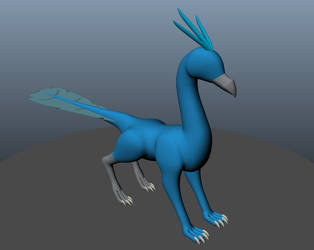 WIP Blue Gryphon