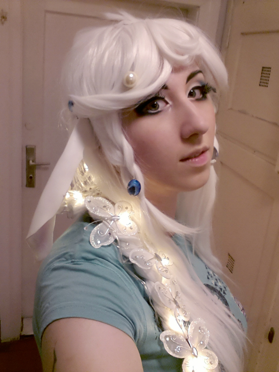 new styling - The Last Unicorn wig