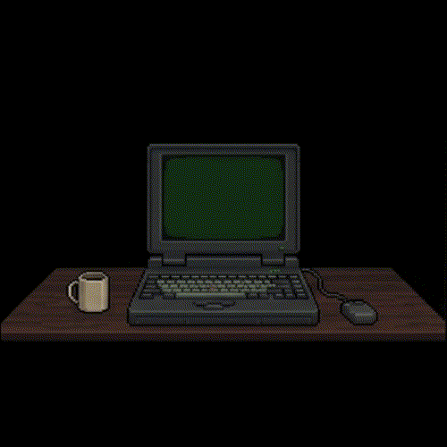 90s Laptop GIF