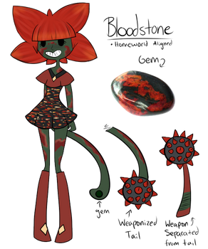 Crystal Gem Adopt: Bloodstone (CLOSED)