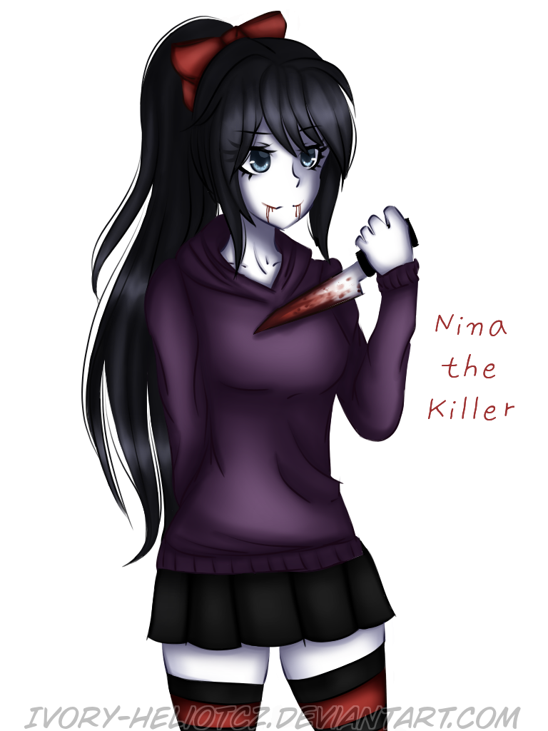 Nina the Killer  Creepypasta girls, Creepypasta, Jeff the killer