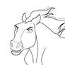 Fast Stallion lineart