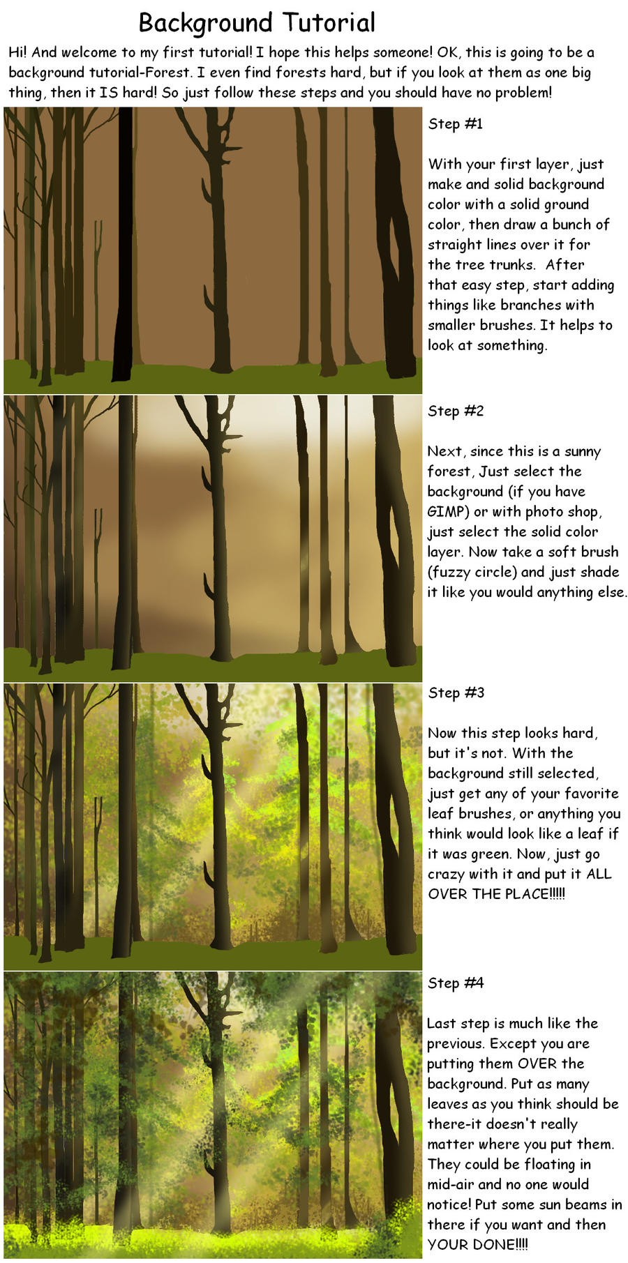 Background Tutorial by kokamo77 on DeviantArt