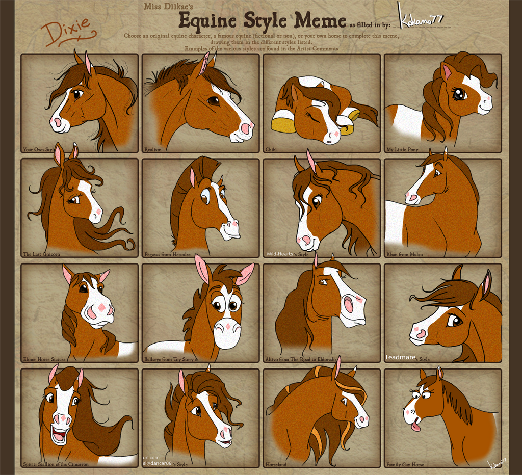 Equine Style Meme