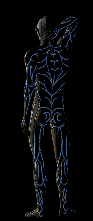 Fenris, Glowing by deathoflight