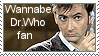 Wannabe Dr.Who fan stamp